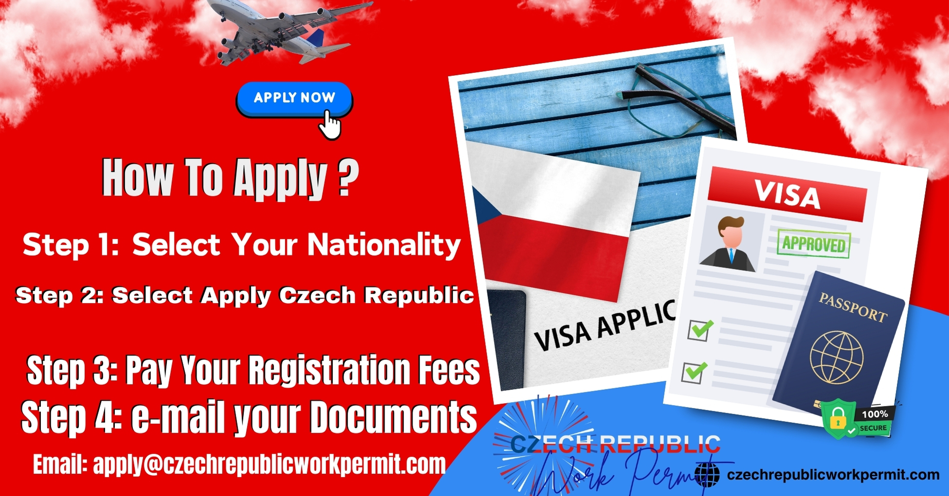 Czech Republic Work Permit and Visa Requirements for Vanuatu Citizens